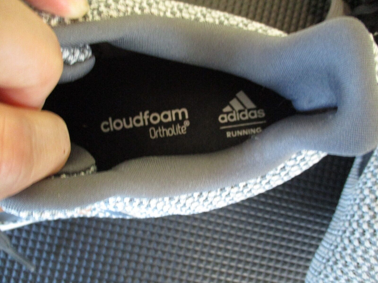Adidas Cloudfoam Ortholite Grey Running Sneakers Shoes US 8.5