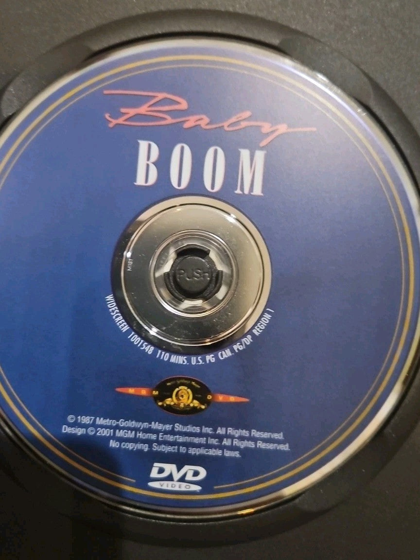 Baby Boom (DVD, 1987) Tested slim case cropped artwork.