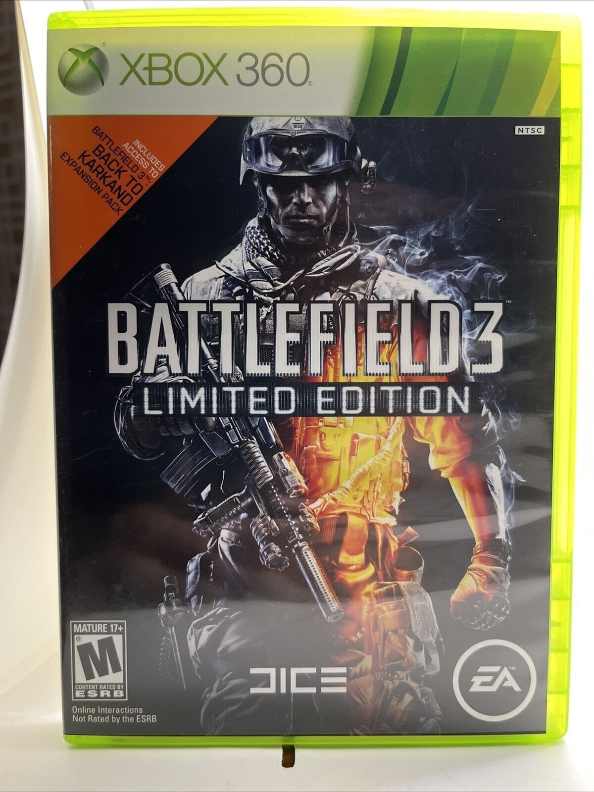 Battlefield 3 -- Limited Edition (Microsoft Xbox 360, 2011)