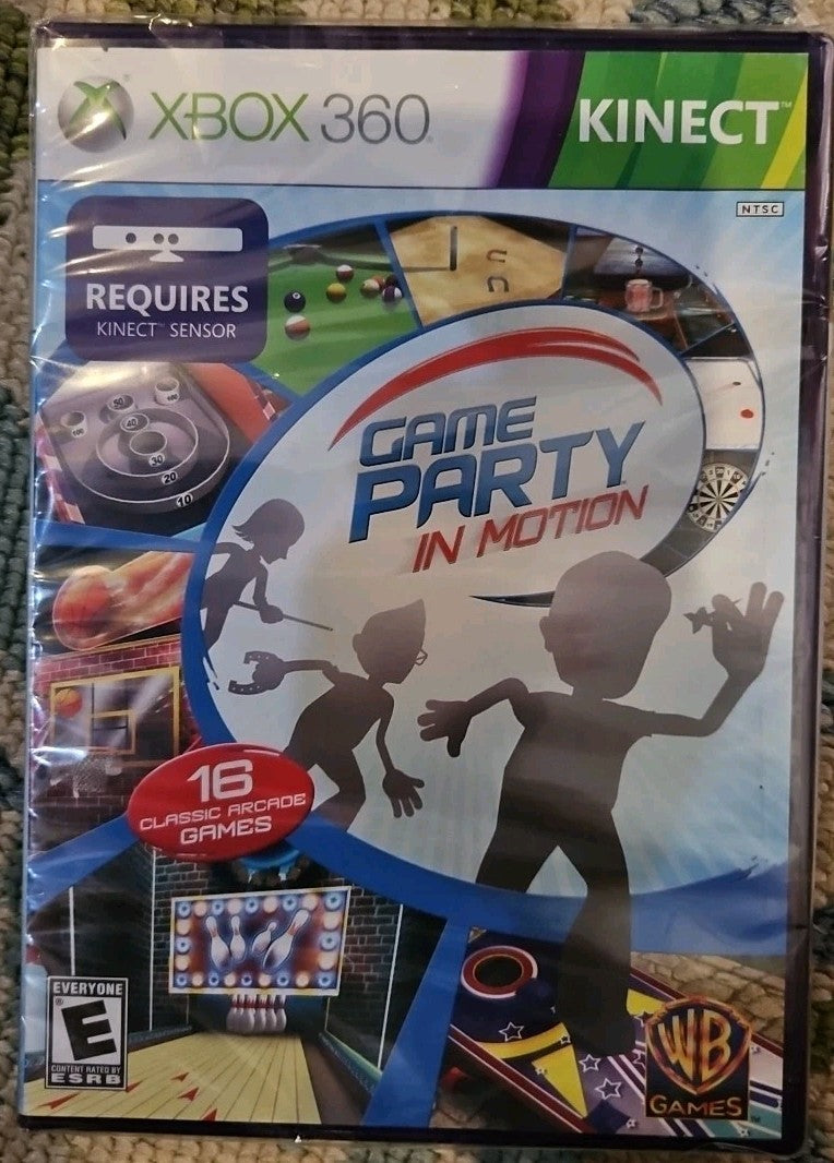Game Party: In Motion (Microsoft Xbox 360, 2010) Tested.