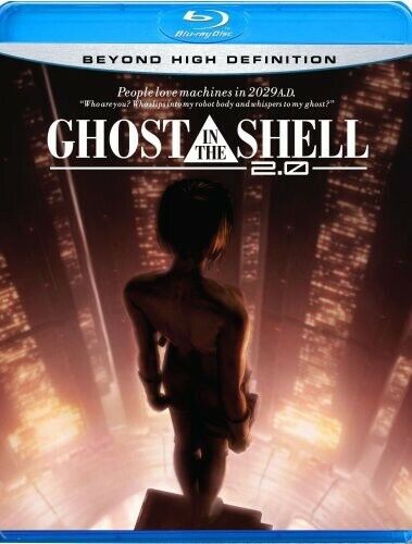 Ghost in the Shell 2.0 (Blu-ray, 1995) New. No Digital Download