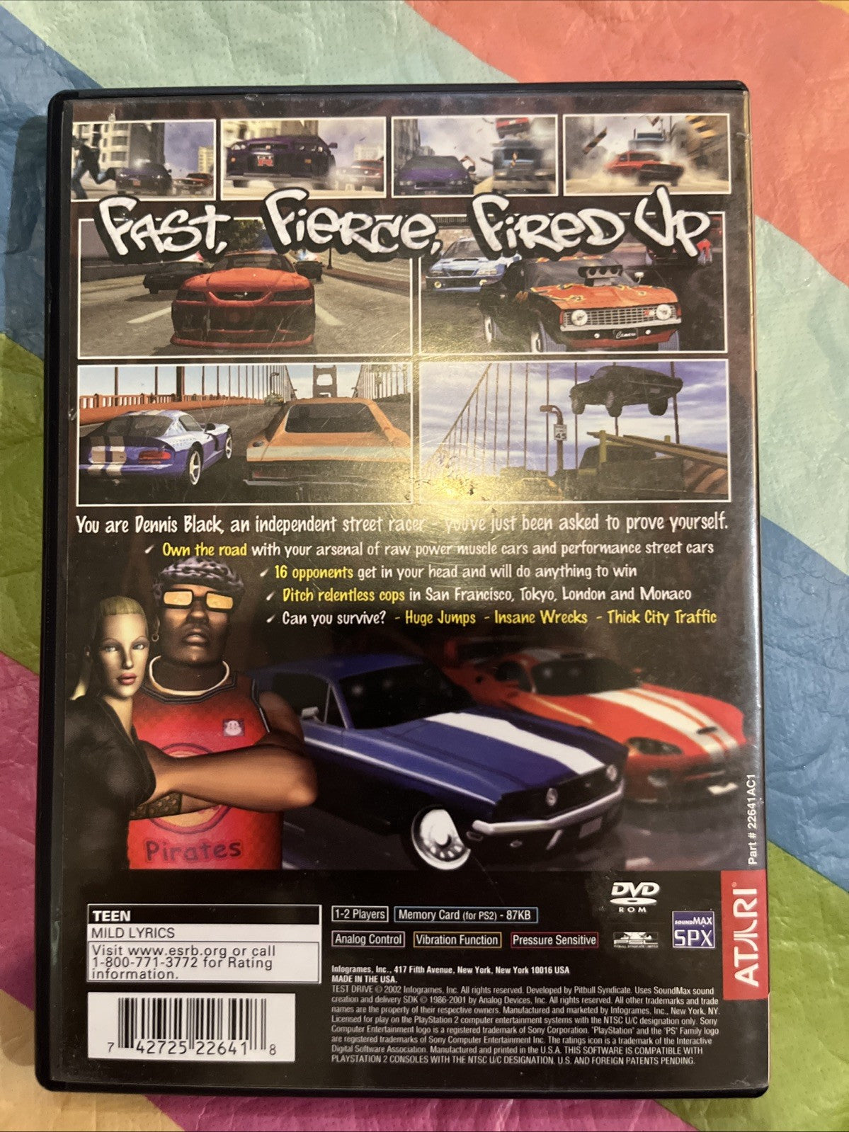 Test Drive Greatest Hits (PS2) CIB. Manual. Original Case. Tested