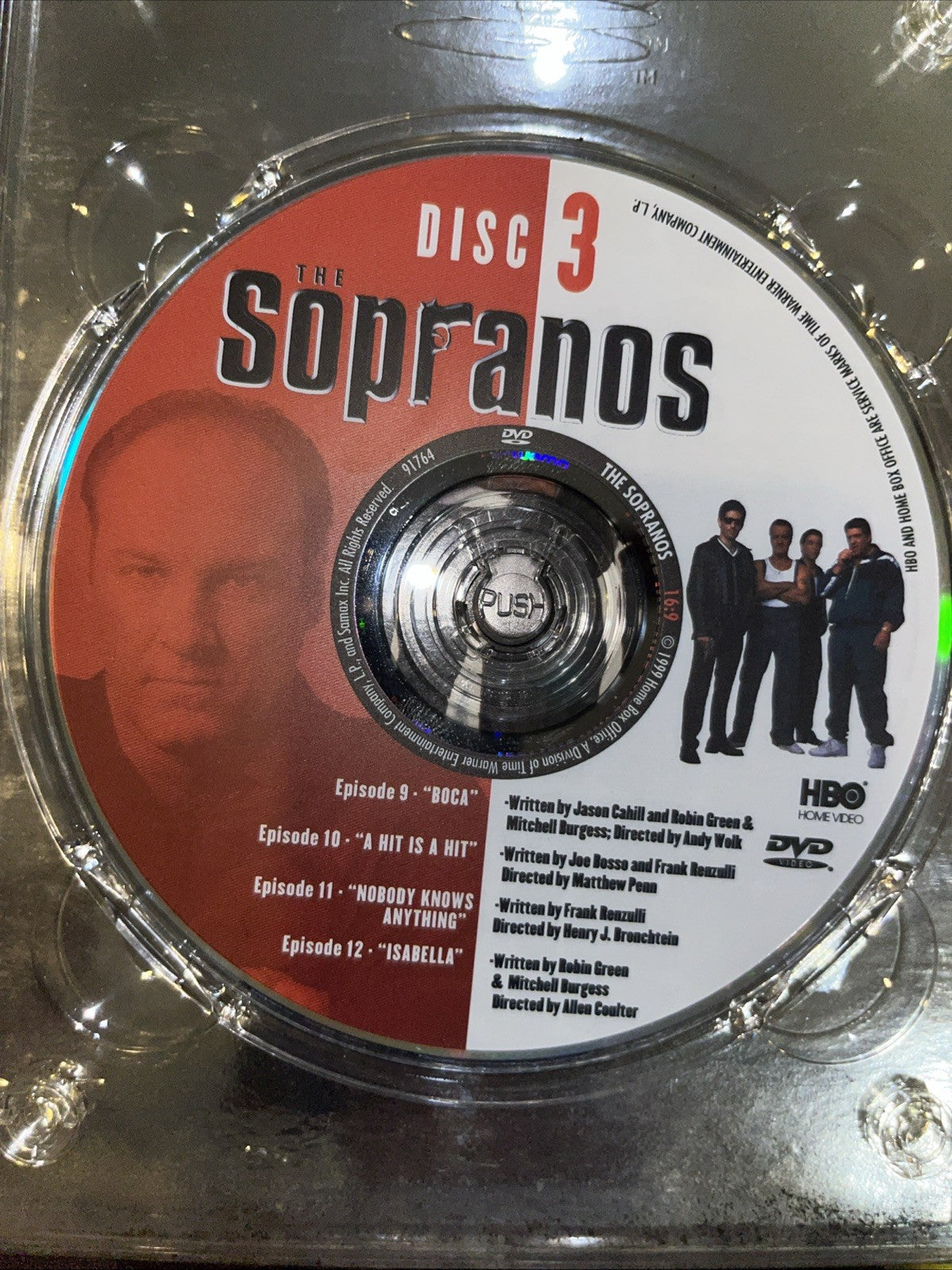 The Sopranos - The Complete First Season (DVD, 2000, 4-Disc Set, DVD Collection)