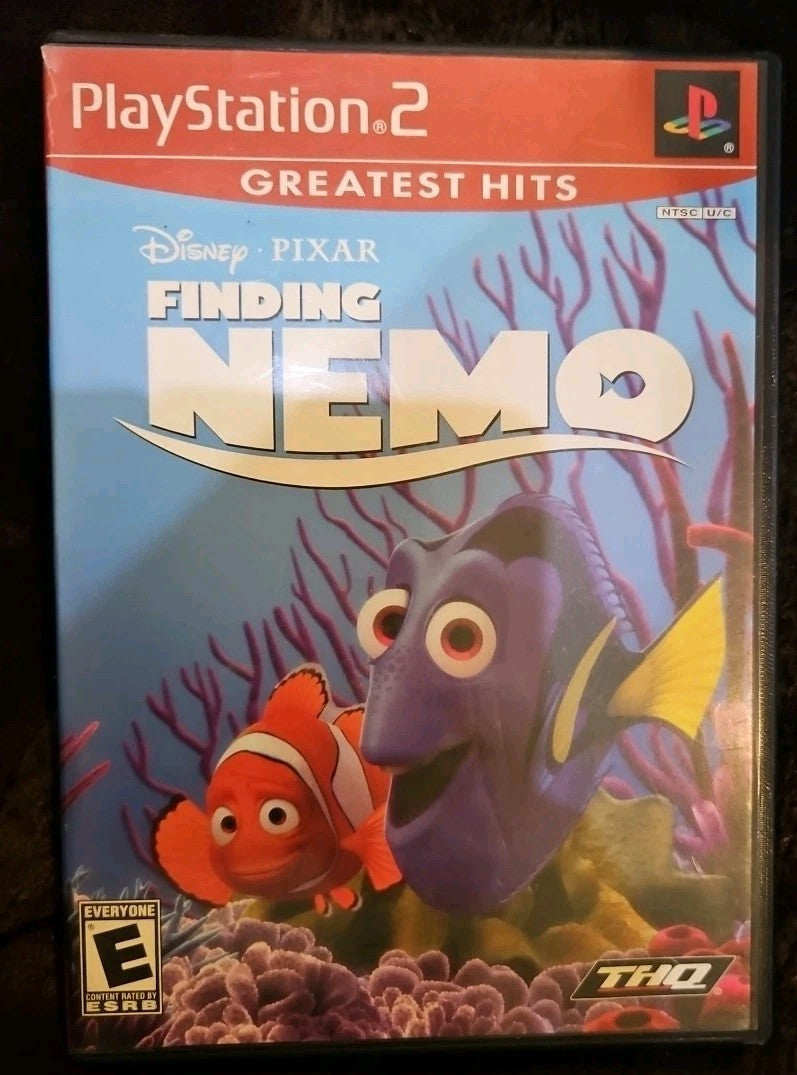 Finding Nemo - Sony PlayStation 2. No Game. Artwork + Case. No Manual