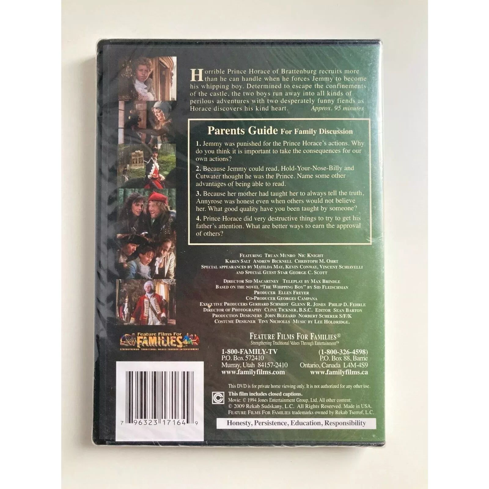 Prince Brat and the Whipping Boy (DVD)