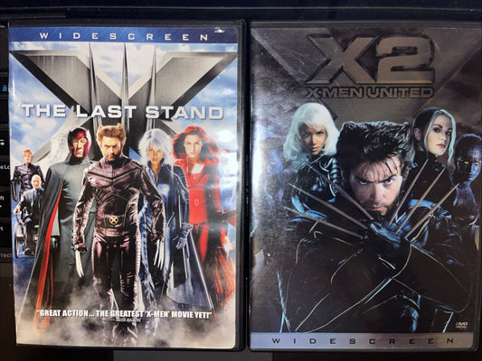 X-Men Last Stand + X2 (DVD)
