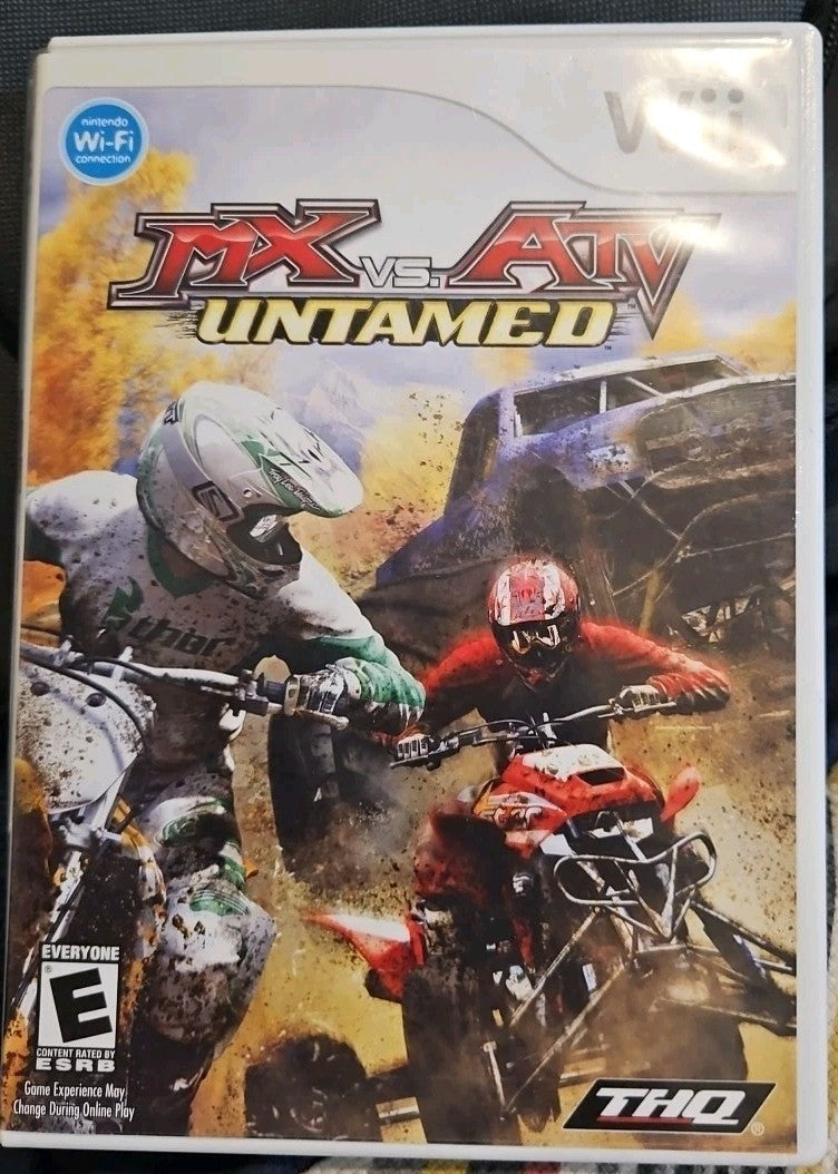 MX vs. ATV Untamed (Nintendo Wii, 2008) Tested. No Scratches. New Case.
