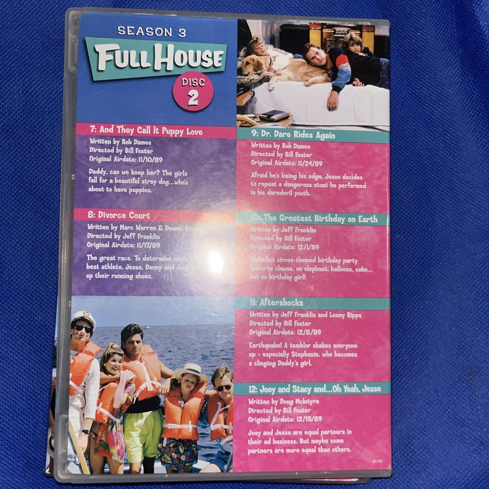 Full House: the Complete Third Season (DVD, 1989) Tested
