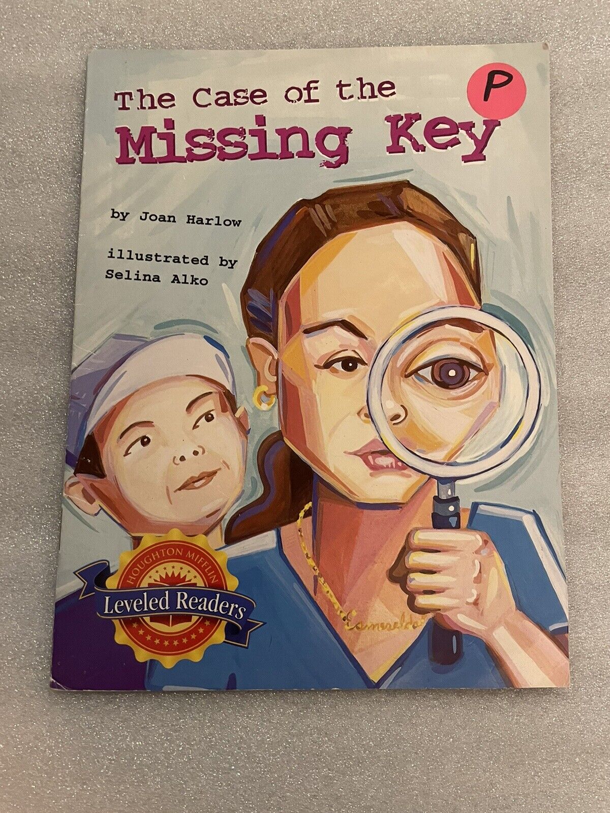 Houghton Mifflin Leveled Readers The Case of the Missing Key - Paperback - GOOD
