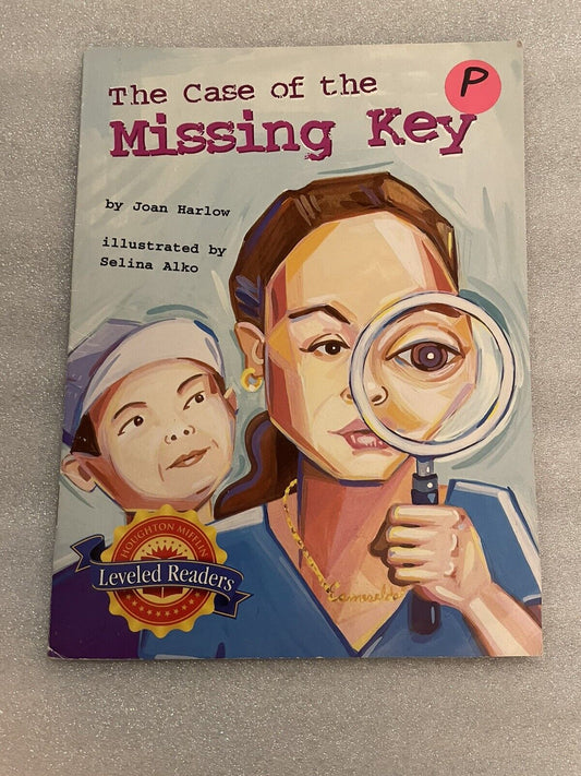 Houghton Mifflin Leveled Readers The Case of the Missing Key - Paperback - GOOD