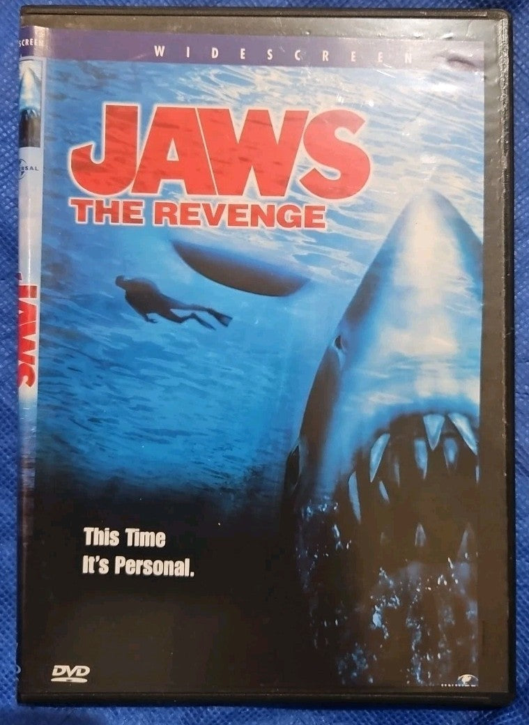 Jaws: the Revenge (DVD, 1987) Slimcase. Artwork Cropped. Tested