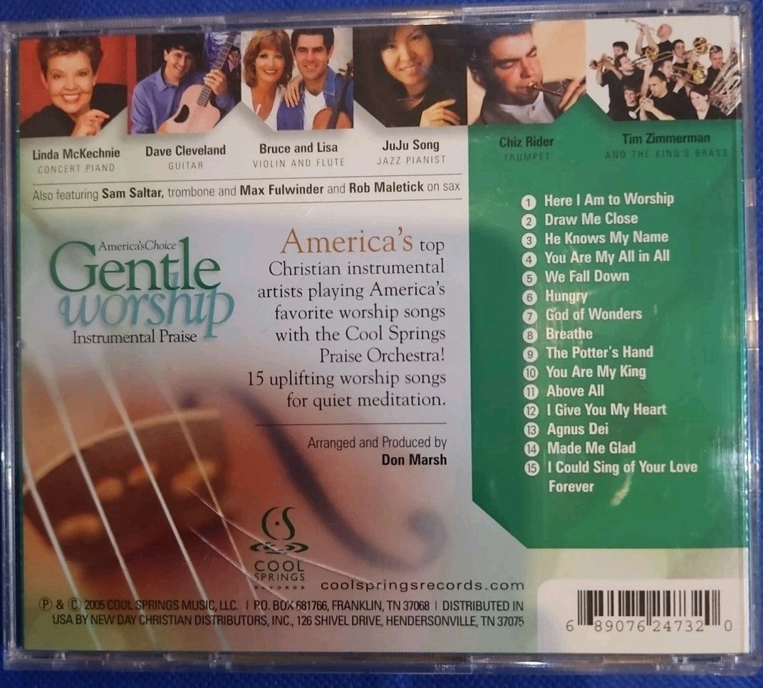 Americas Choice Gentle Worship (CD) Sealed