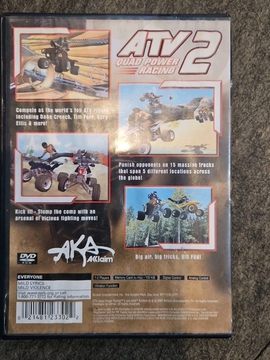 ATV: Quad Power Racing 2 (Sony PlayStation 2, 2003)