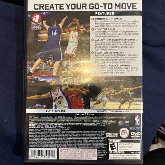 NBA Live 08 (Sony PlayStation 2, 2007)