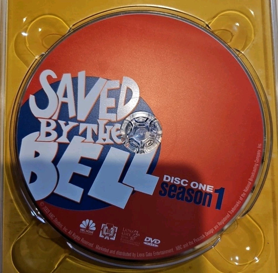 Saved By the Bell - Seasons 1  2 (DVD, 5-Disc Set) Tested. No Scratches