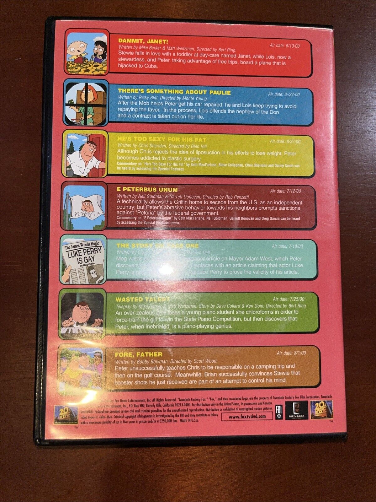 Family Guy Volume 1: Seasons 1 & 2 (DVD, 1999)