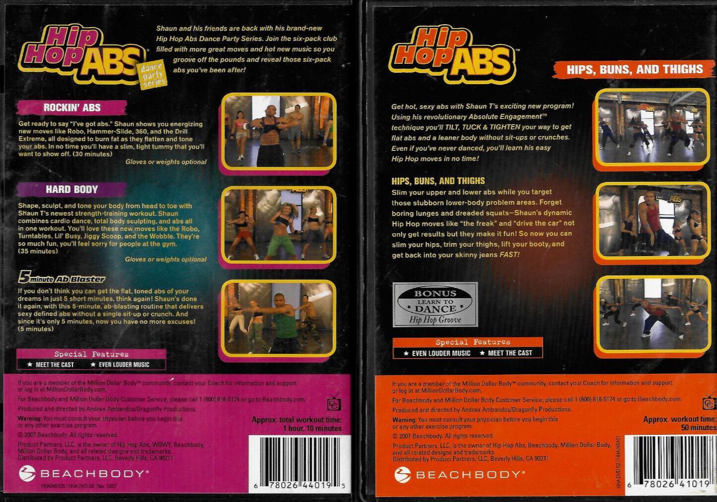 Hip Hop Abs Workout Set (DVD)