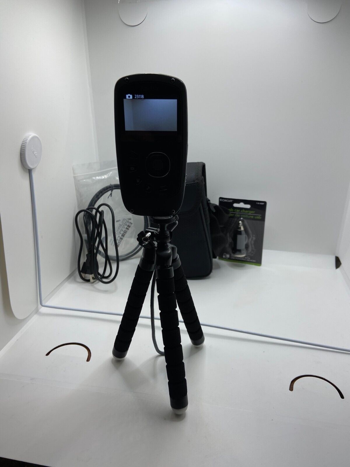 Kodak PlaySport ZX5 BLACK Waterproof Video Camera + Tripod + Case + 32GB Bundle