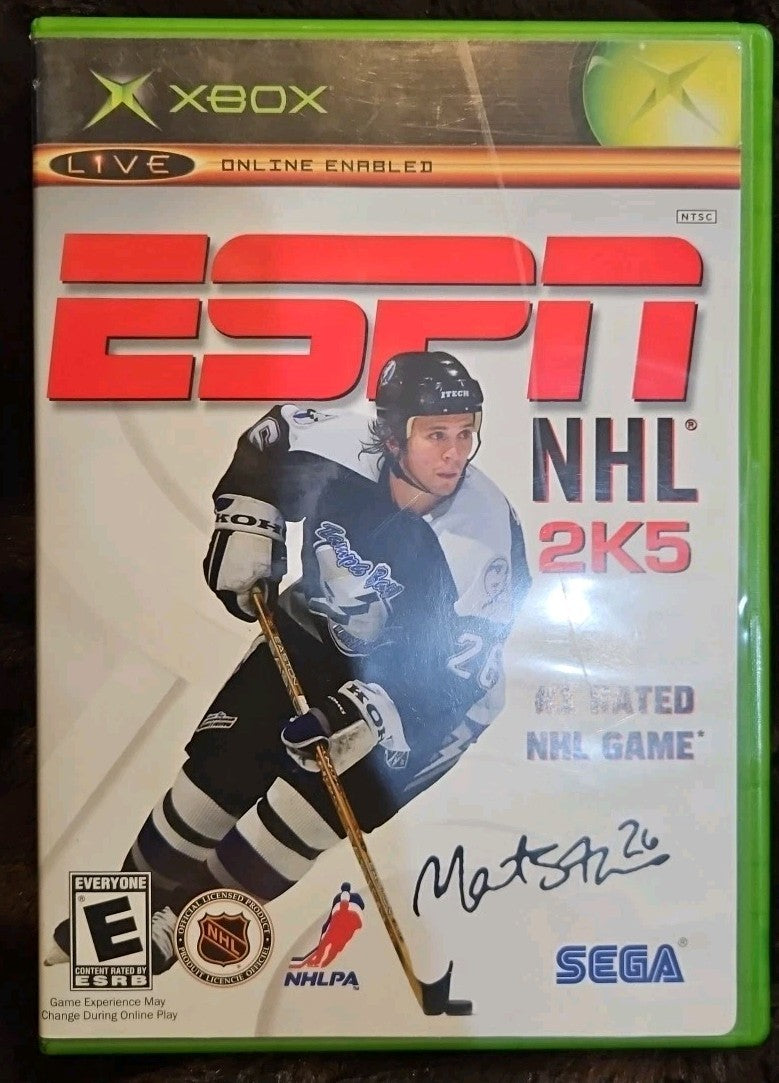 Espn NHL 2K5 - Microsoft Xbox. Tested. No Scratches. New Case.