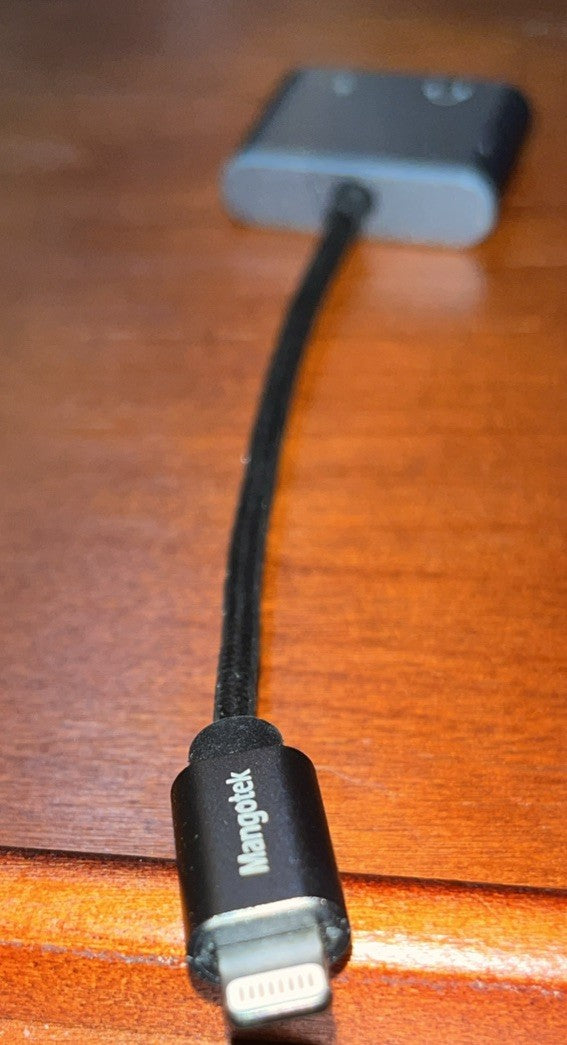 USB-C / Headphone Jack To Apple Lightning Connector