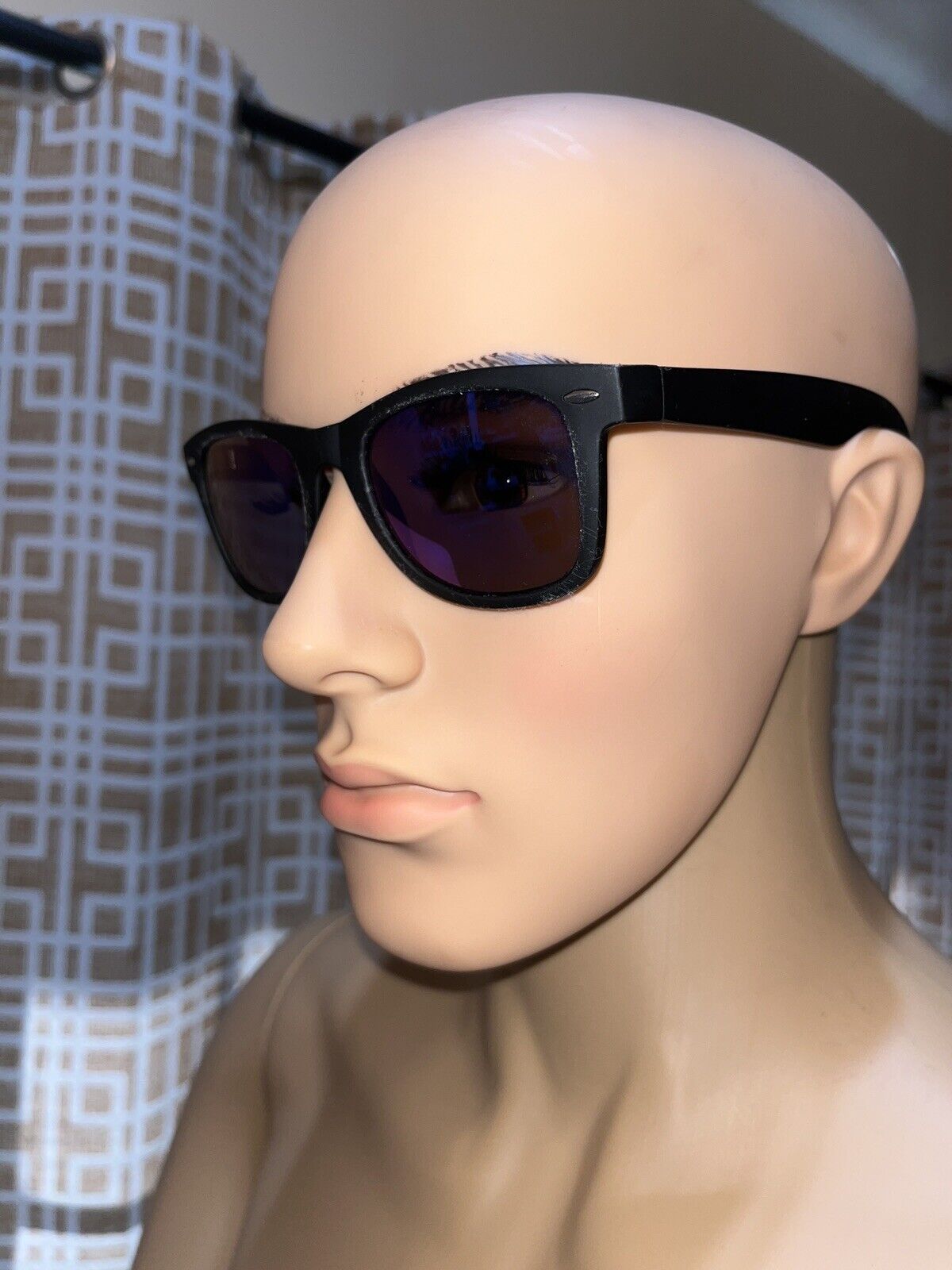 Wayfare-Style Interchangeable Lens Sunglasses with 3 Different Lenses - NIB