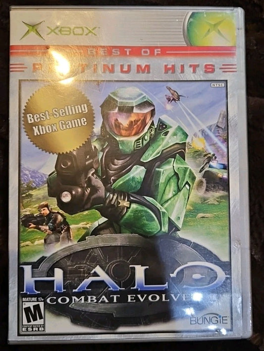 Halo: Combat Evolved ( Xbox) Tested. No Scratches. New Case