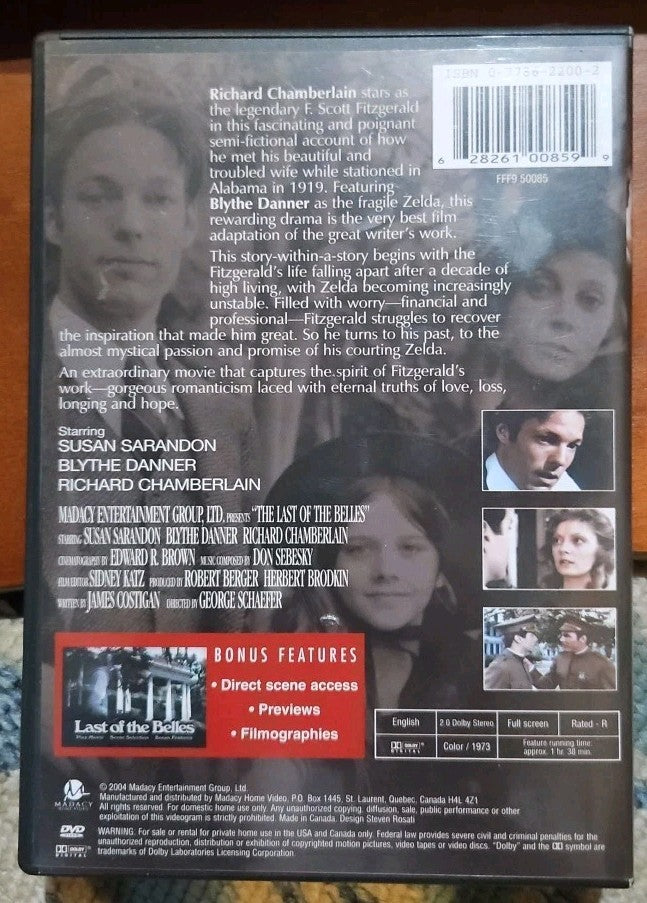 The Last of the Belles (DVD, 2004) New Sealed