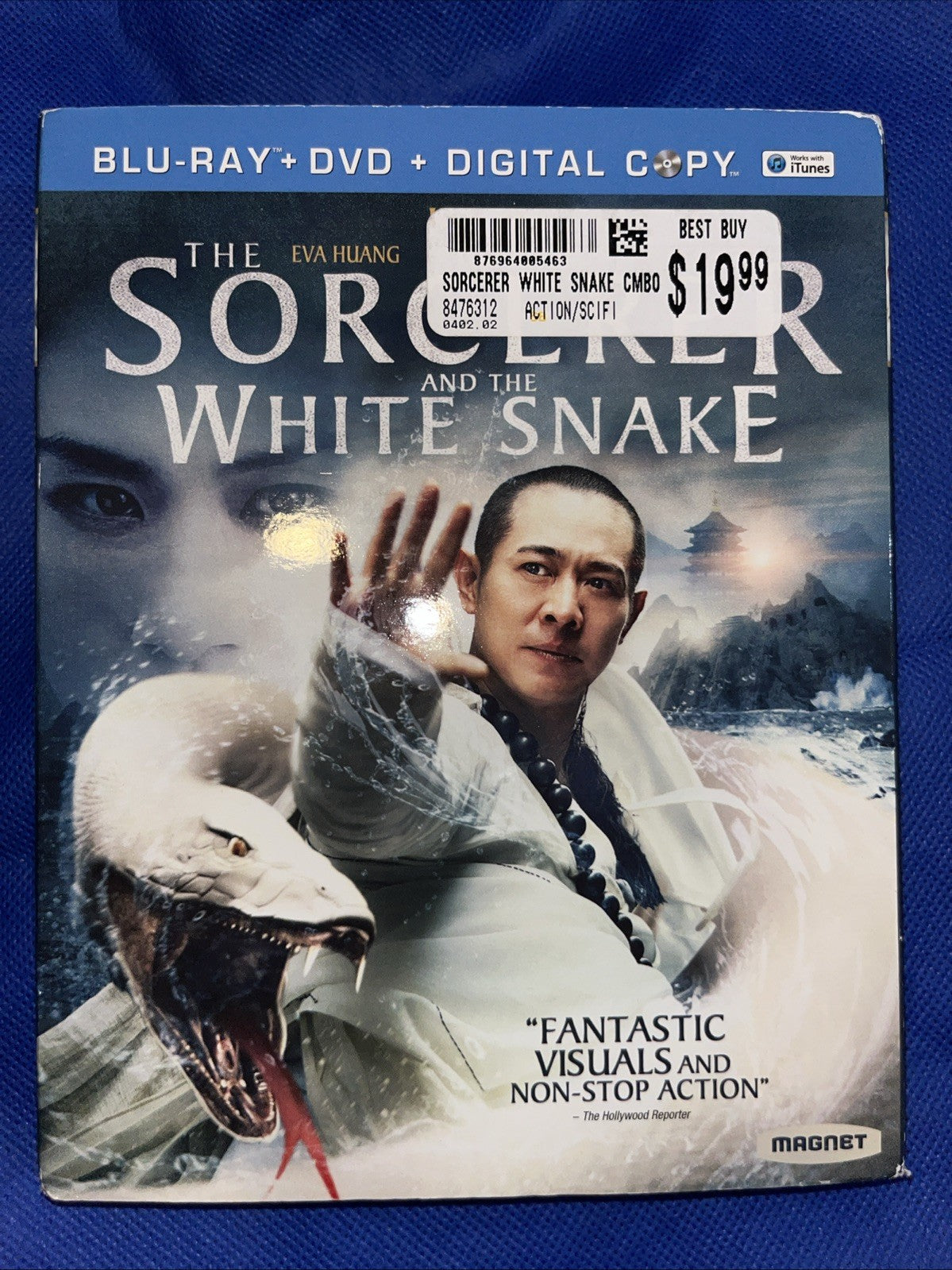 The Sorcerer and the White Snake (Blu-ray, 2011) Sealed