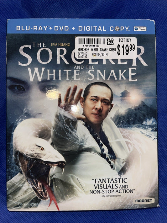 The Sorcerer and the White Snake (Blu-ray, 2011) Sealed