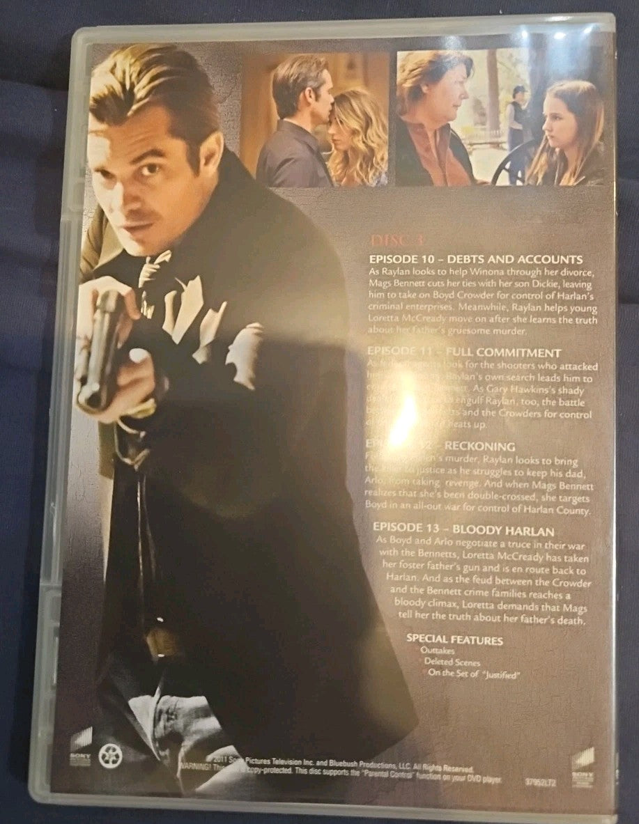 Justified: the Complete Second Season (DVD, 2011)