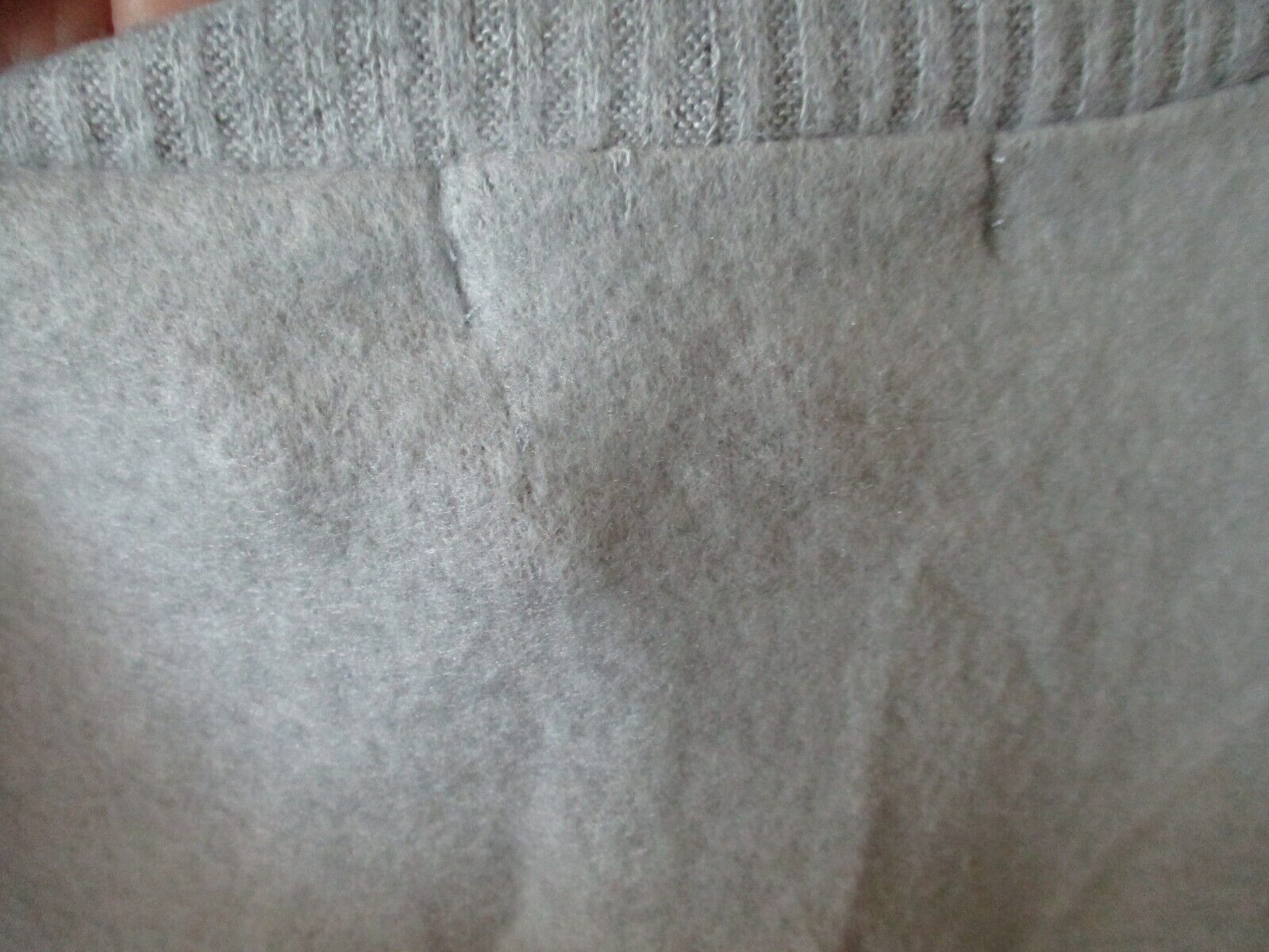 Cherish Heather Gray Fleece Puff Sleeve Top 3XL