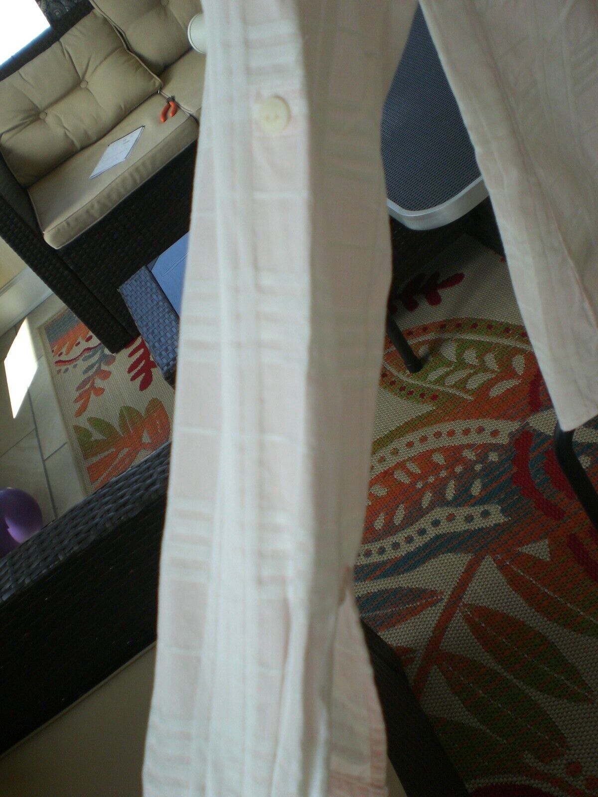 I Heart Ronson Pink Button Down Top Shirt Blouse MEDIUM