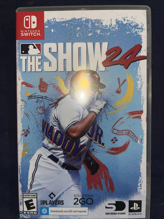 MLB The Show 24 - Nintendo Switch. No Game.  Case Artwork And Case Only.