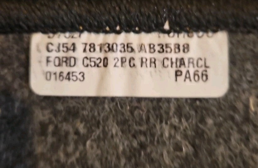 2013=2019 Ford Escape Rear Floor Mats