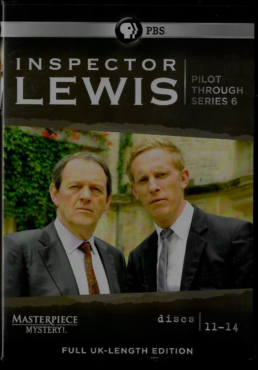 Inspector Lewis - Discs 11-14 (of the Pilot through Series 6)  NOT THE WHOLE SET