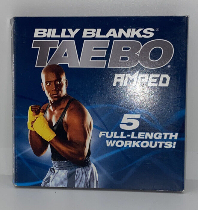 BILLY BLANKS TAEBO AMPED 5 Workouts 4 DVD Set