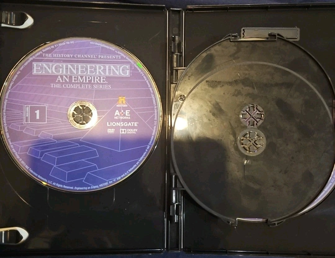 Engineering an Empire: Collectors Edition (DVD, 6-Disc Set) Missing Disc 2