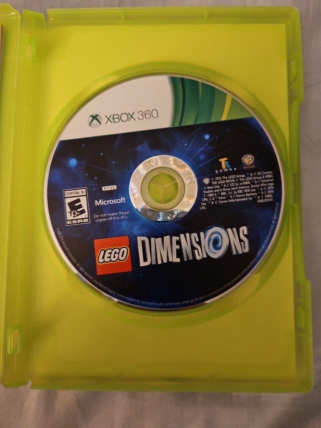 Lego Dimensions XBOX 360 - Tested. No Scratches. New Case. Resealed.