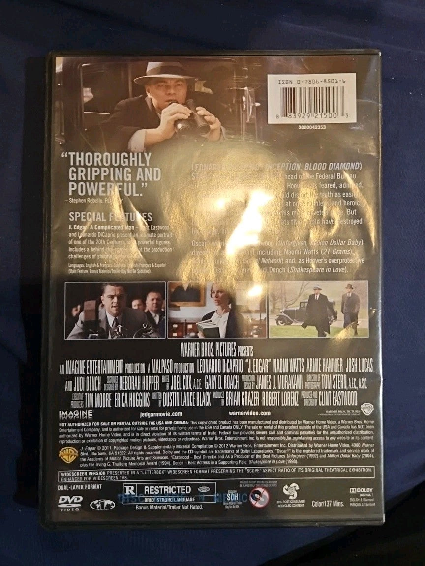 J. Edgar (DVD, 2011)