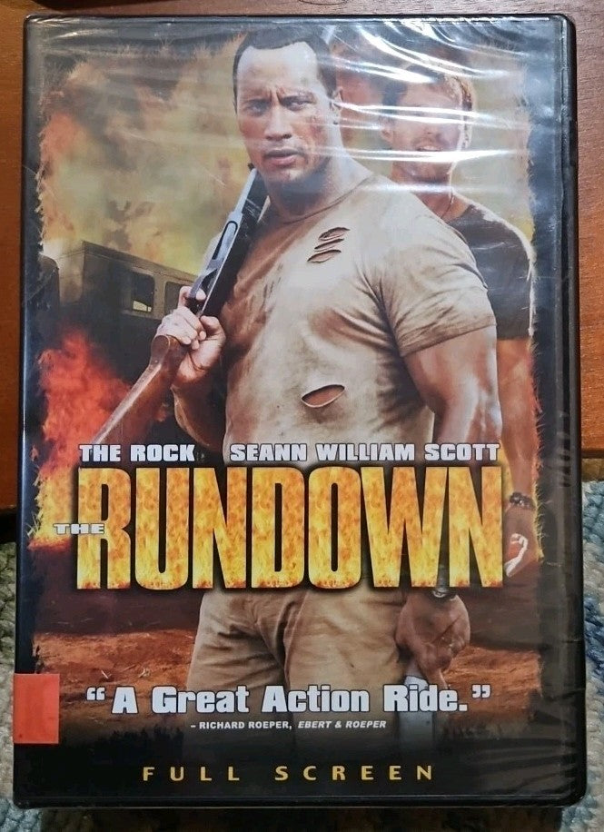 The Rundown (DVD, 2004, Full Frame Edition) New Sealed