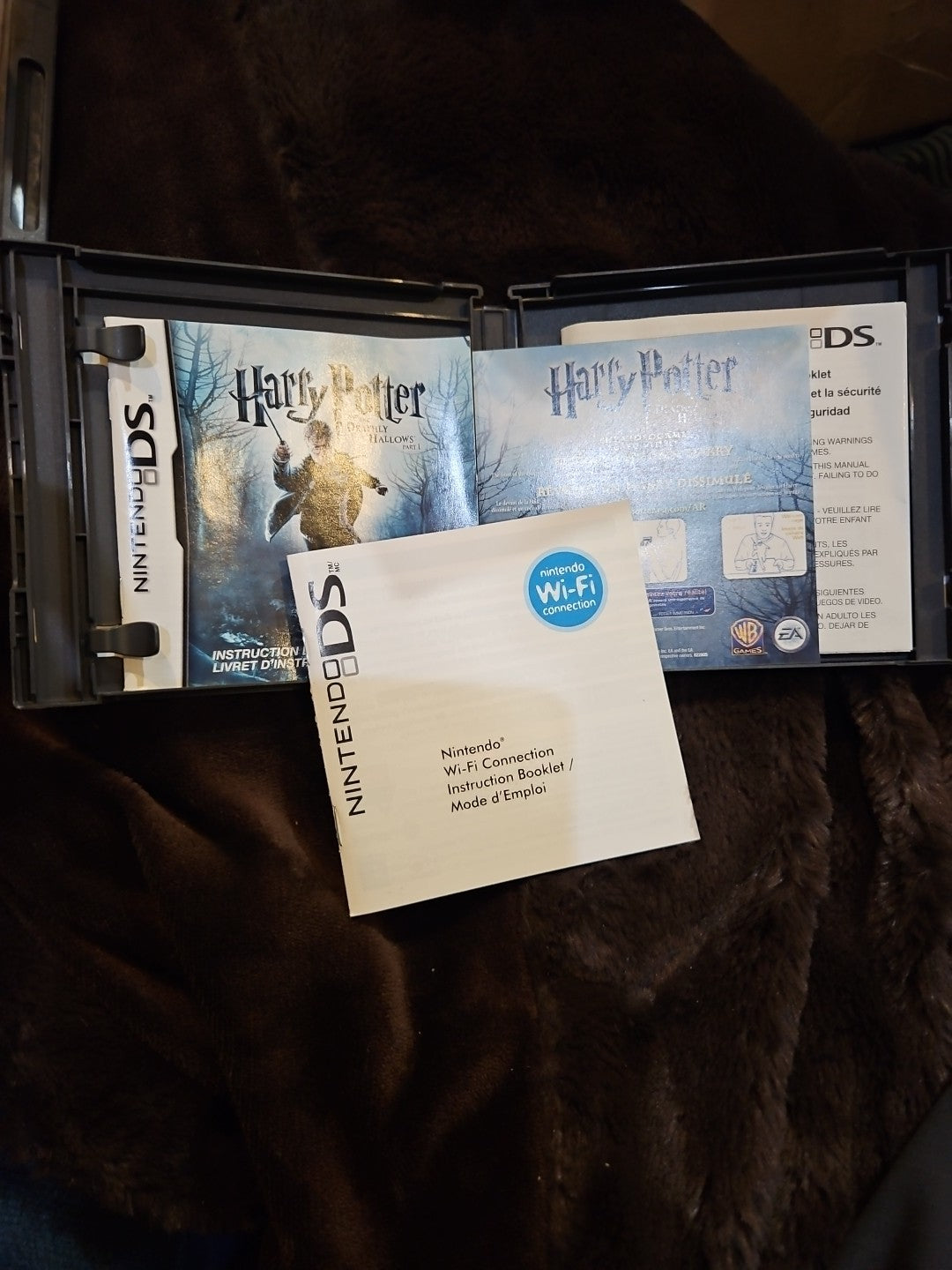 Harry Potter & Deathly Hallows:Part 1 (Nintendo DS)  Case + Insert + Manual ONLY