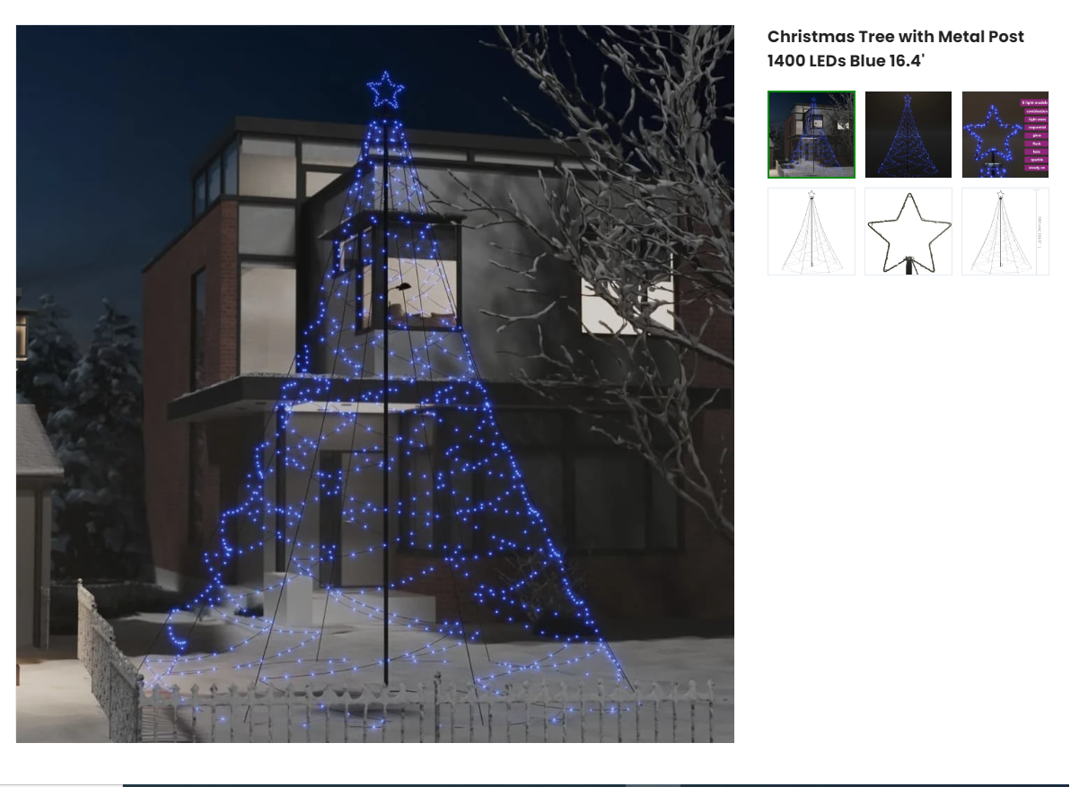 Christmas Tree & Holiday LED LIghting