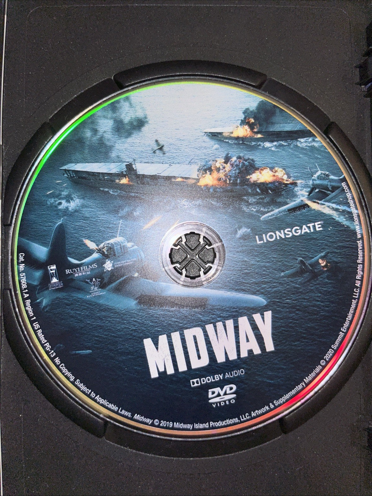 Midway (DVD, 2019) Tested. New Case. Resealed