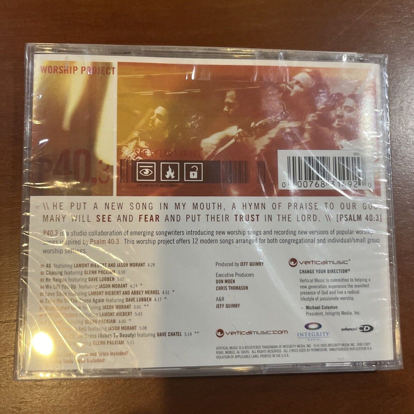 Worship Project P.40,3 - Various Artists - CD