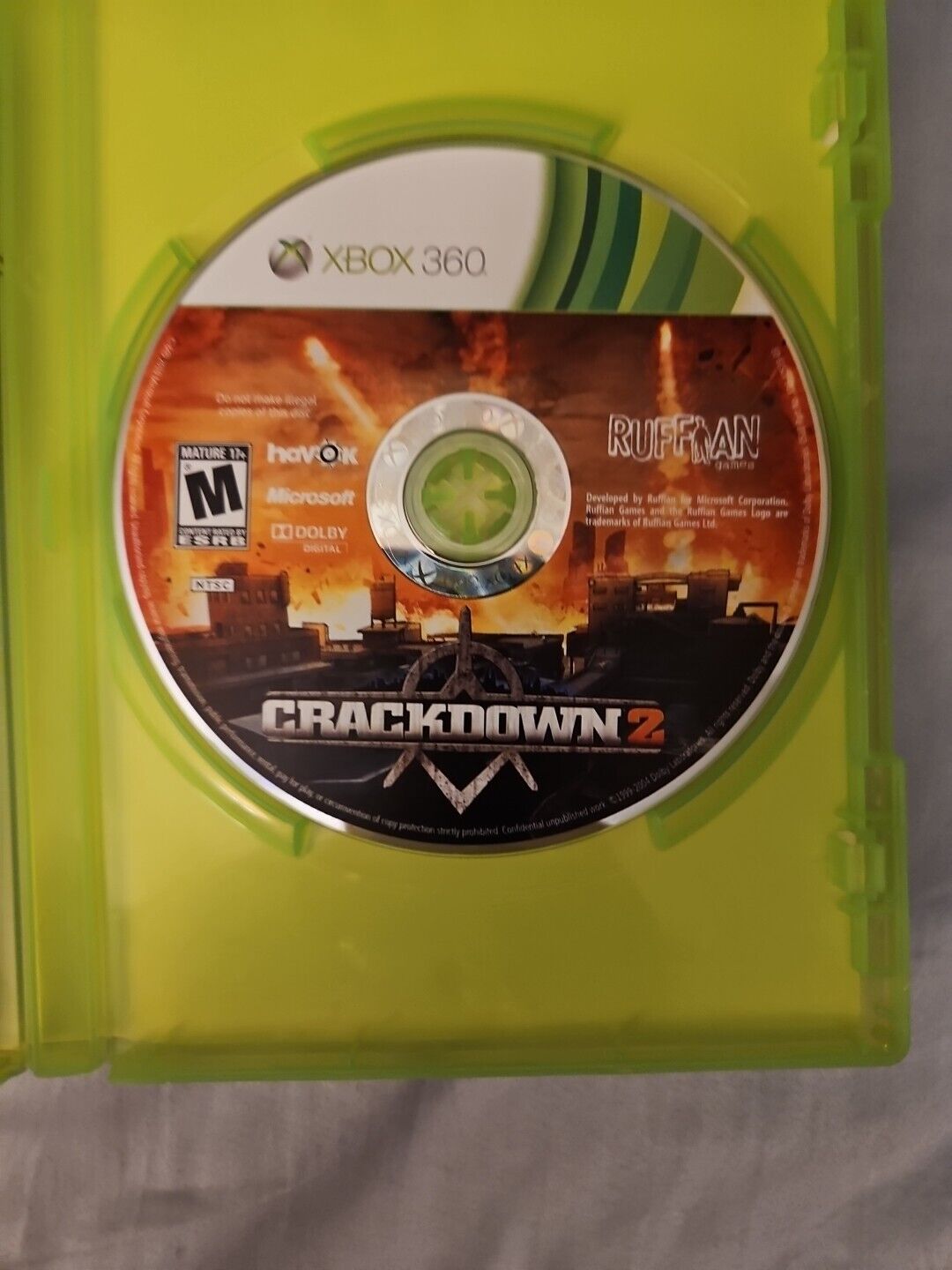 Crackdown 2 (Microsoft Xbox 360, 2010)