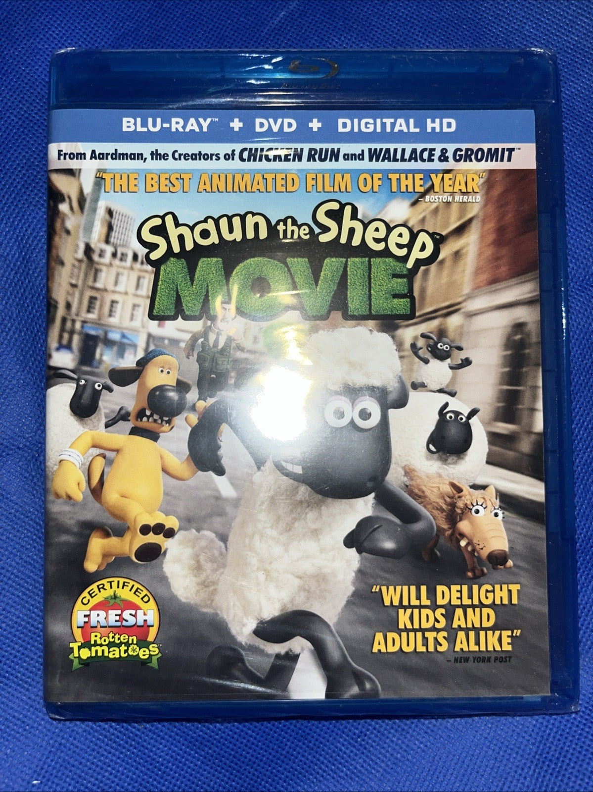 Shaun the Sheep Movie (Blu-ray, 2015) Sealed