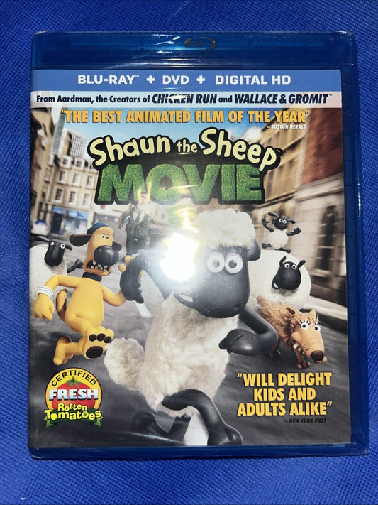 Shaun the Sheep Movie (Blu-ray, 2015) Sealed