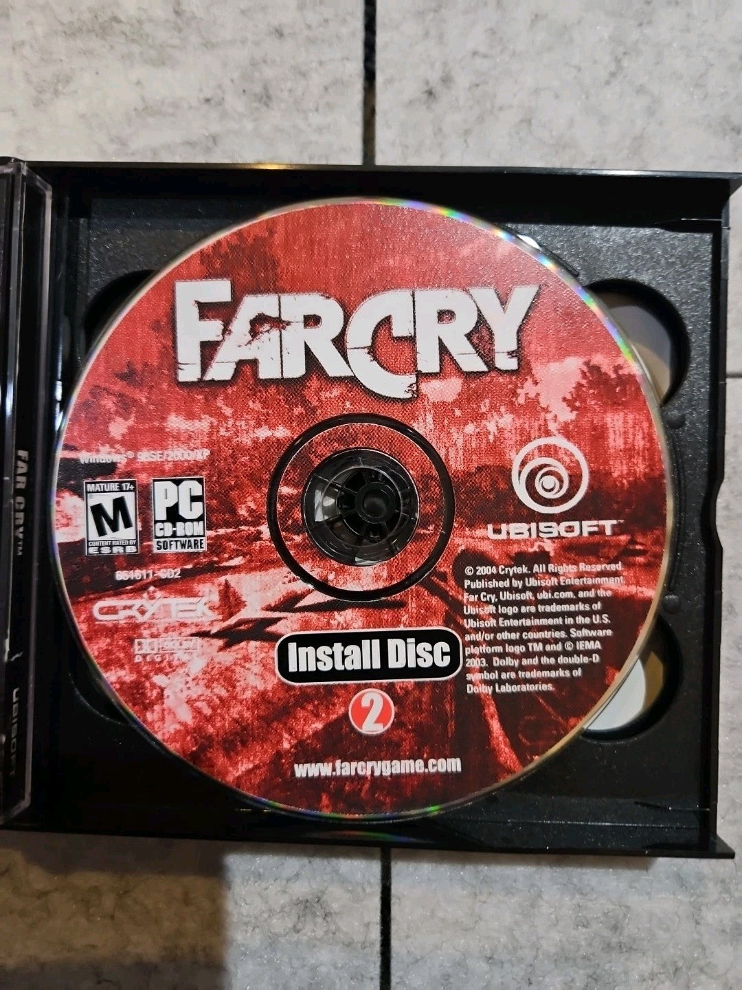 Farcry (PC) Missing Disc 3