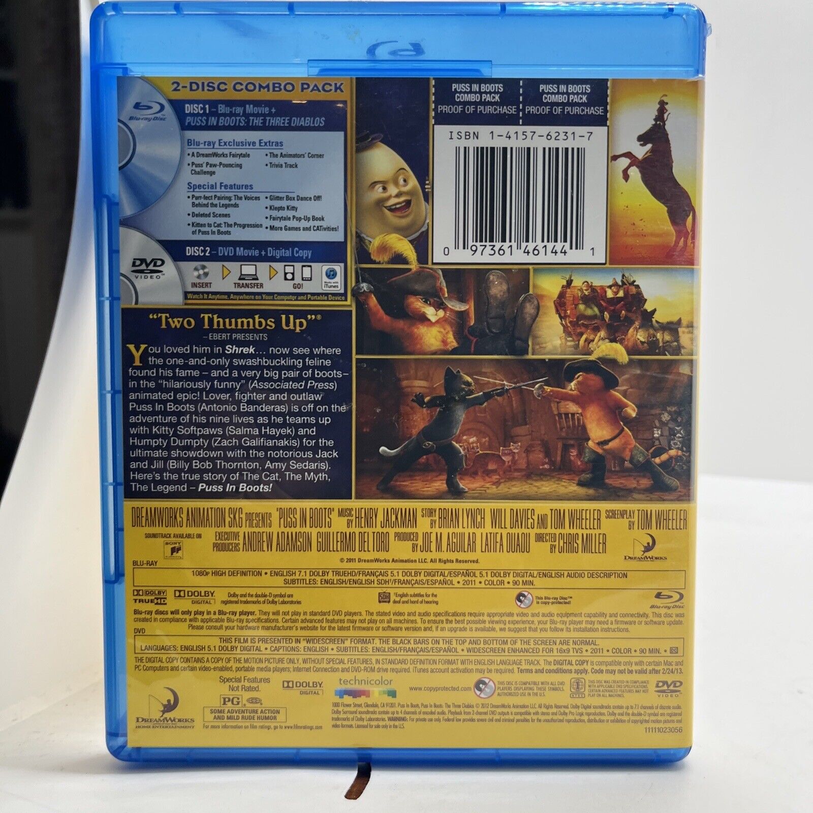 Puss in Boots (Two-disc Blu-ray/DVD Comb Blu-ray