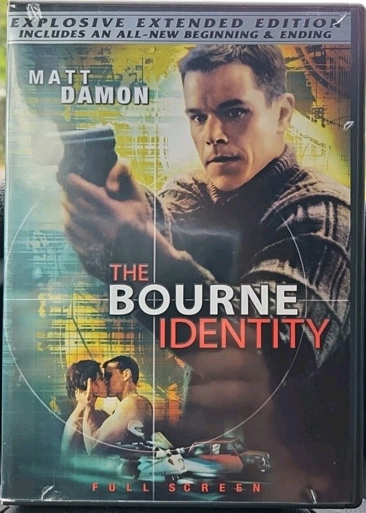 The Bourne Identity (DVD, 2004, The Explosive, Extended Edition - Full Frame)